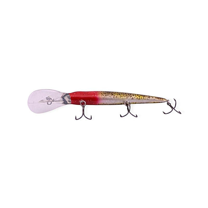Deep Walleye Bandit Custom Painted - Scarlet Goby
