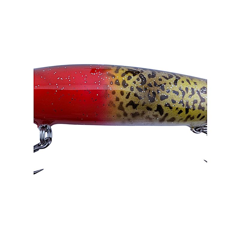 Deep Walleye Bandit Custom Painted - Scarlet Goby