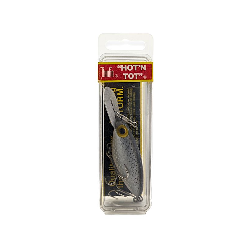 Storm ThinFin Hot N Tot - Pre-Rapala - Silver Scale - New Old Stock VDV 106