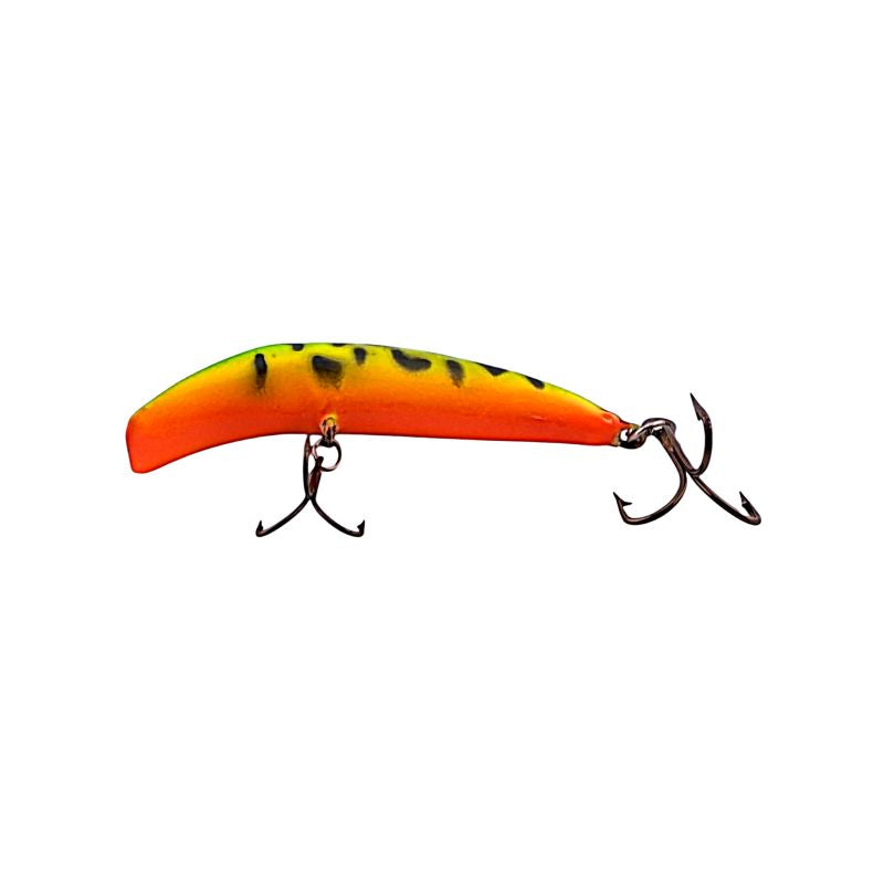 Canadian Wiggler - CW18 - 1/2oz -3 1/4"- FL. YEL/GRN/ORG/BLK - NOS  VDV 114