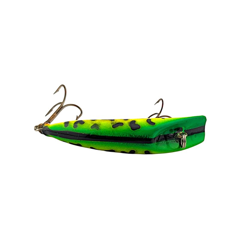 Canadian Wiggler - CW18 - 1/2oz -3 1/4"- FL. YEL/GRN/ORG/BLK - NOS  VDV 114