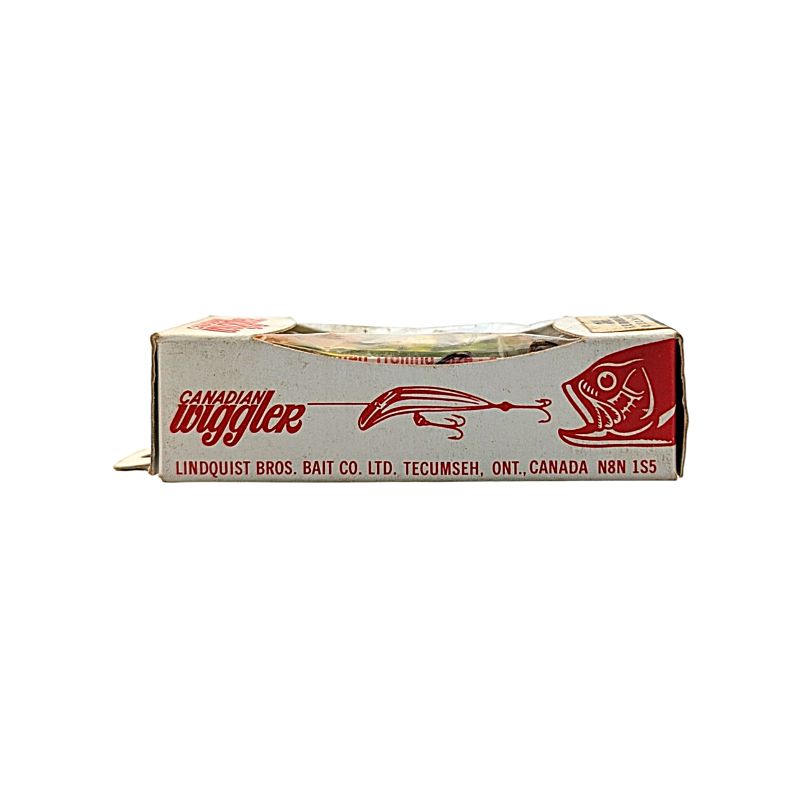 Canadian Wiggler - CW18 - 1/2oz -3 1/4"- FL. YEL/GRN/ORG/BLK - NOS  VDV 114