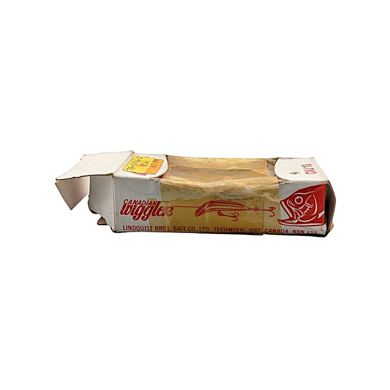 Canadian Wiggler Jointed - CWJ 13 - White Red Head  VDV 115