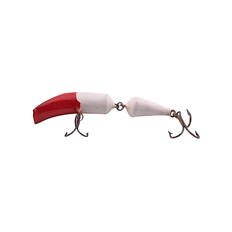 Canadian Wiggler Jointed - CWJ 13 - White Red Head  VDV 115