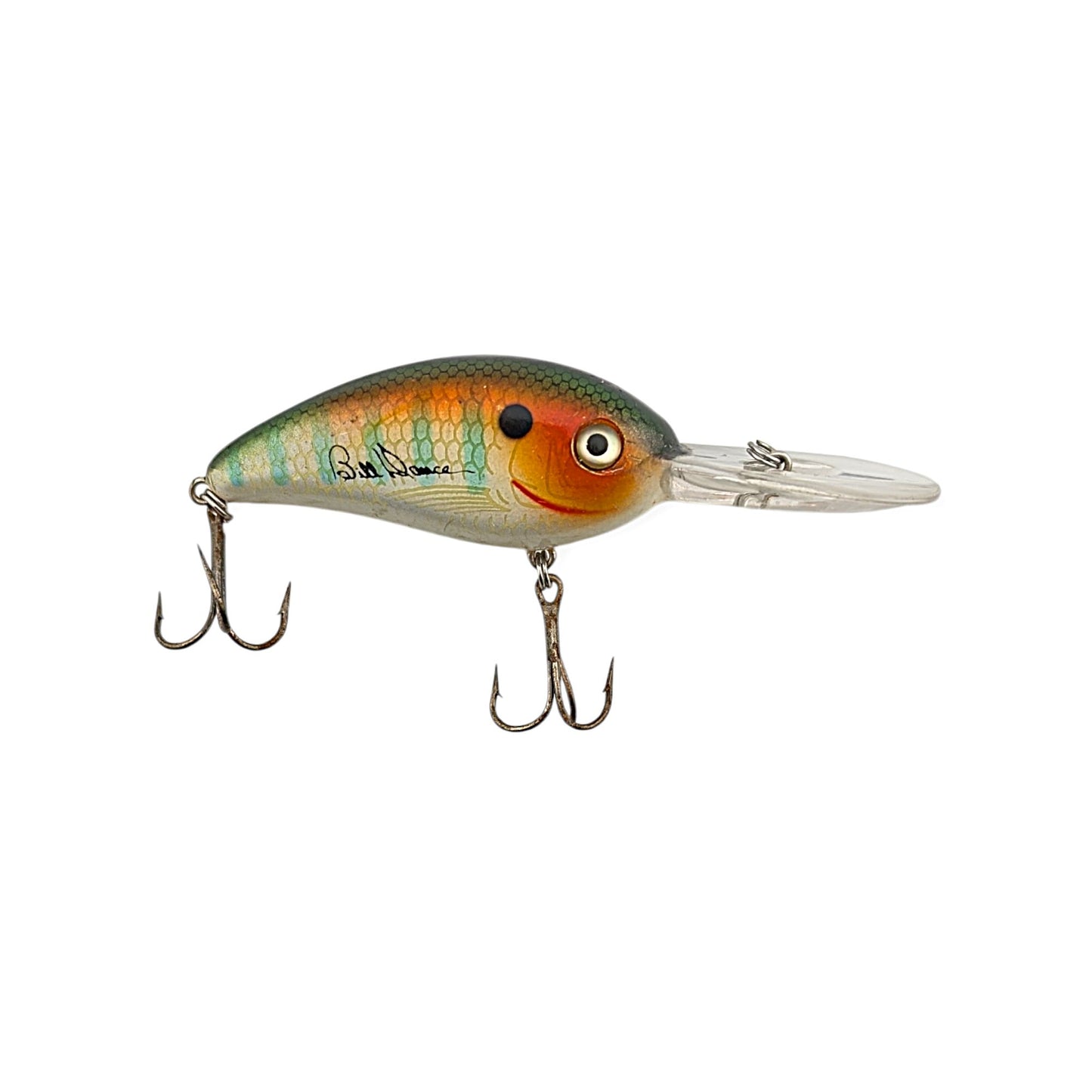 Excalibur Bill Dance Bomber Fat Free Shad - Bluegill - Tough Color  VDV 122