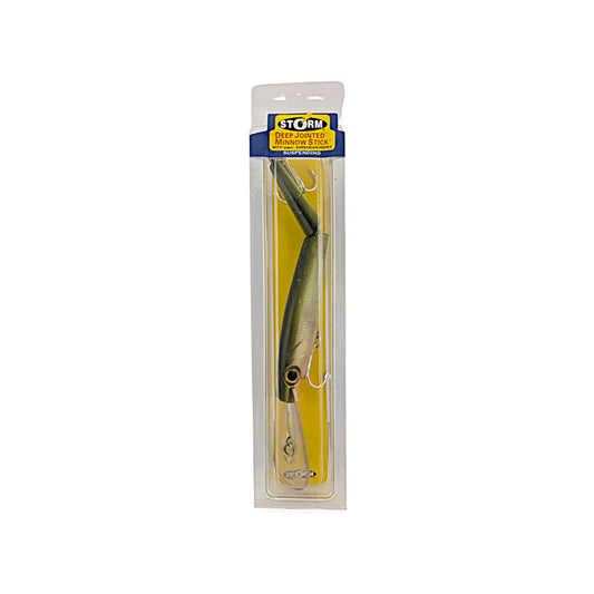 Storm Deep Jointed Minnow Stick 14 - Green  VDV 127