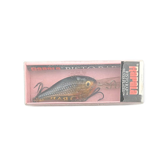 Rapala Risto Rap Silver Black Deep Runner RR-5 S   VDV 132