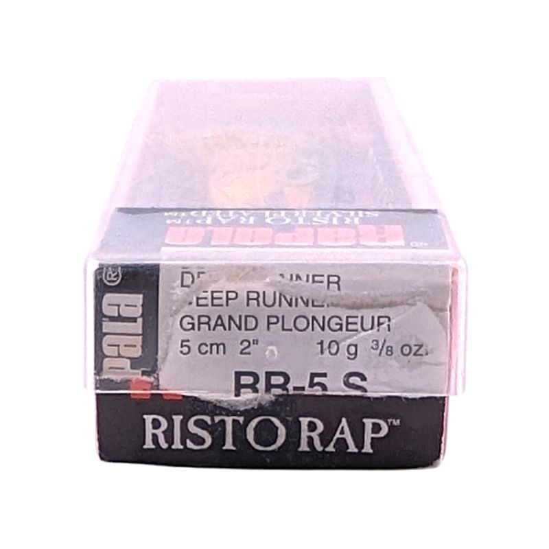 Rapala Risto Rap Silver Black Deep Runner RR-5 S   VDV 132