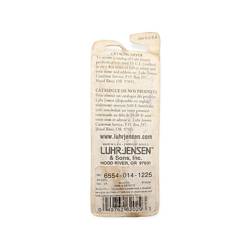 Luhr Jensen Hot Lips Express 1/4oz - WEDGY  VDV 134