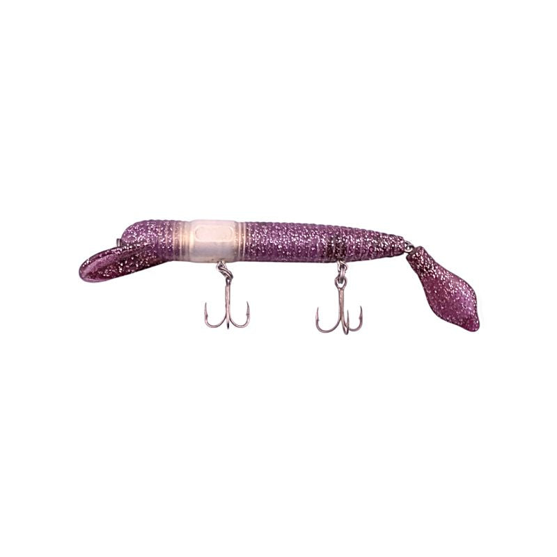 Mann's Hard Worm - Purple Glitter   VDV 136