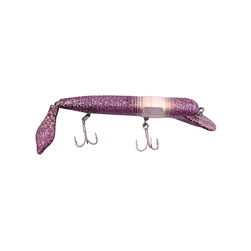 Mann's Hard Worm - Purple Glitter   VDV 136