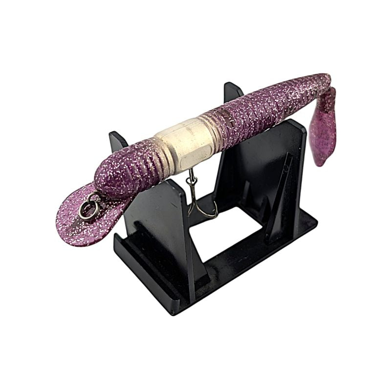 Mann's Hard Worm - Purple Glitter   VDV 136
