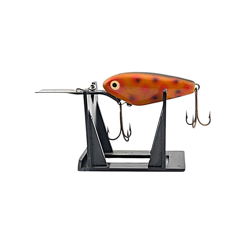 Vintage Heddon Deep 6 - Orange, Brown, Red   VDV 137