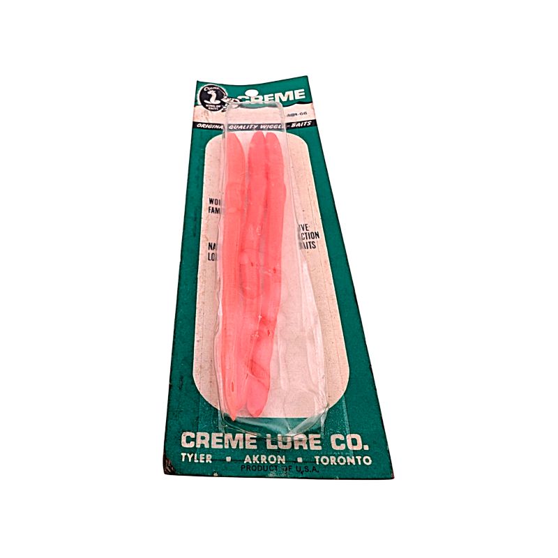 Creme Wiggle Baits - Orange  VDV 142