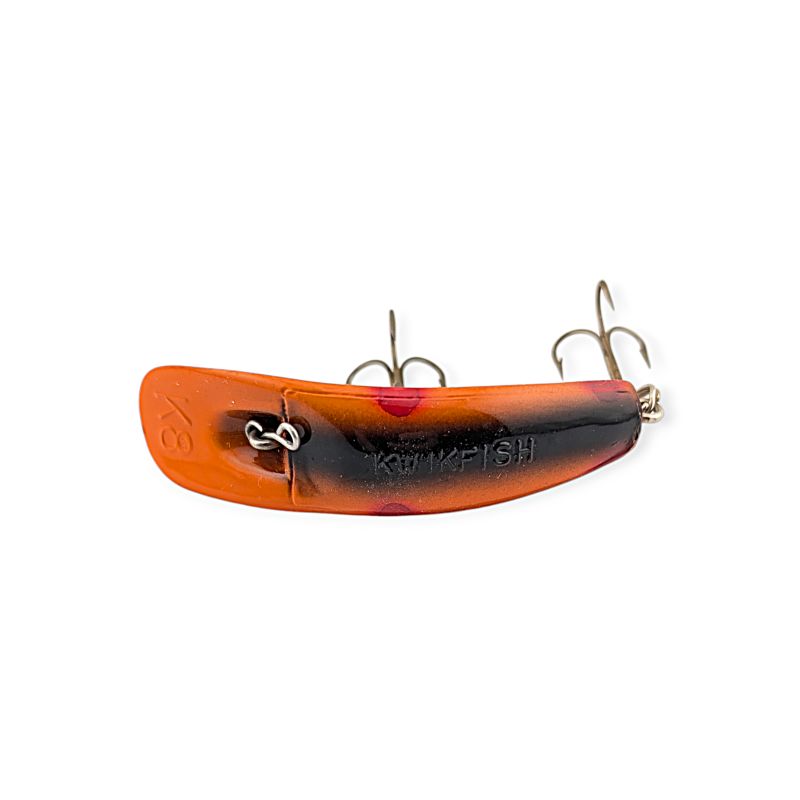 Vintage Luhr Jensen Kwikfish Lures - OB (Orange with Black Stripe)  VDV 148