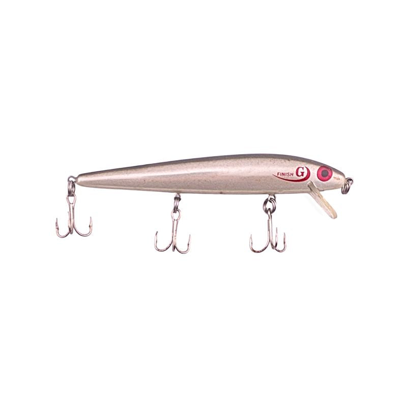 Rebel Floater Minnow G Finish - Black& White  VDV 140