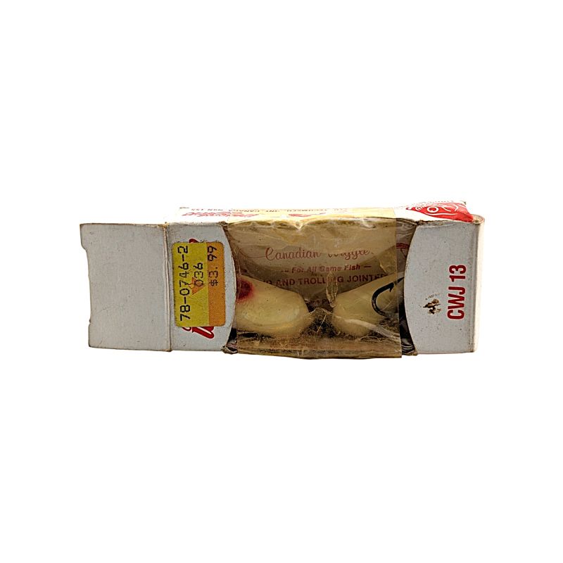 Canadian Wiggler Jointed - CWJ 13 - White Red Head  VDV 115