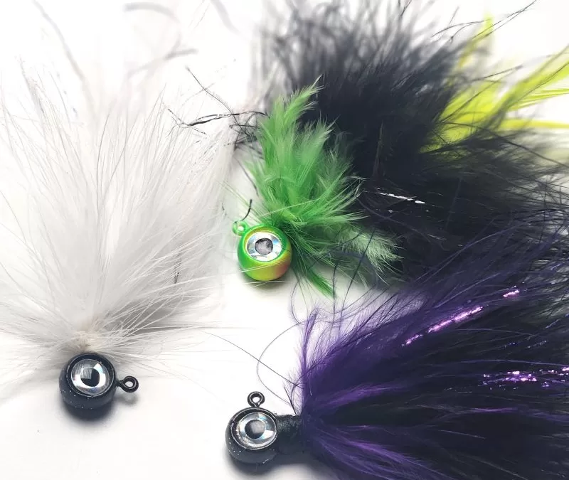 Marabou jigs